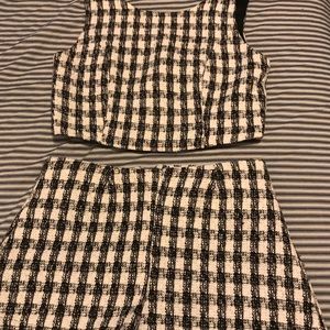 Audrey 3+1  Crop top & short set